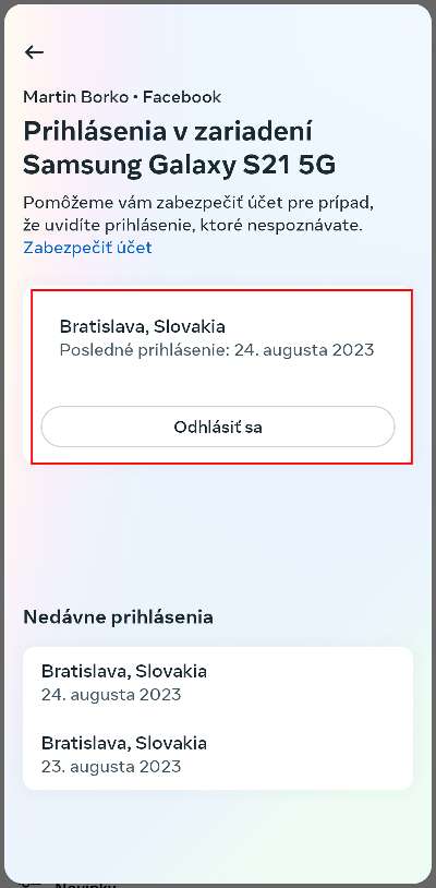 kde vsade ste prihlaseny k Facebooku uctu_7_odhlasenie zariadenia