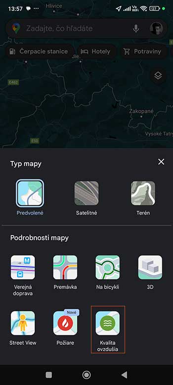 Málo známe funkcie Google Máp