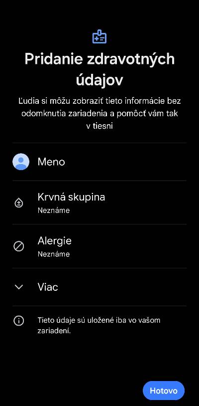 nudzove informacie android smartfon