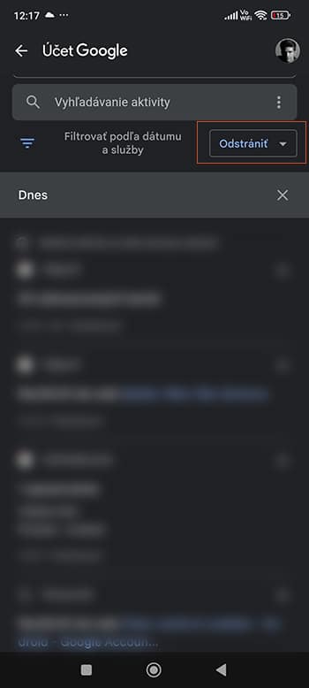 Ako si vymazať uložené dáta v Chrome