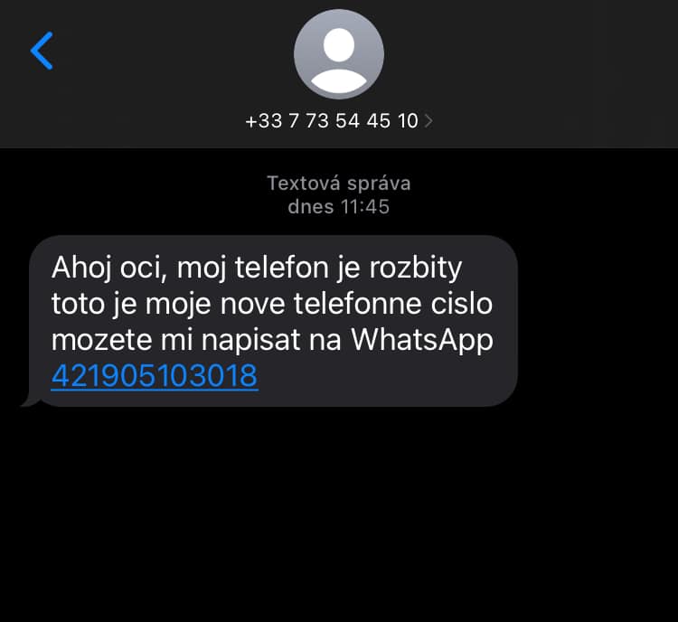 syn tiesni SMS podvod_1