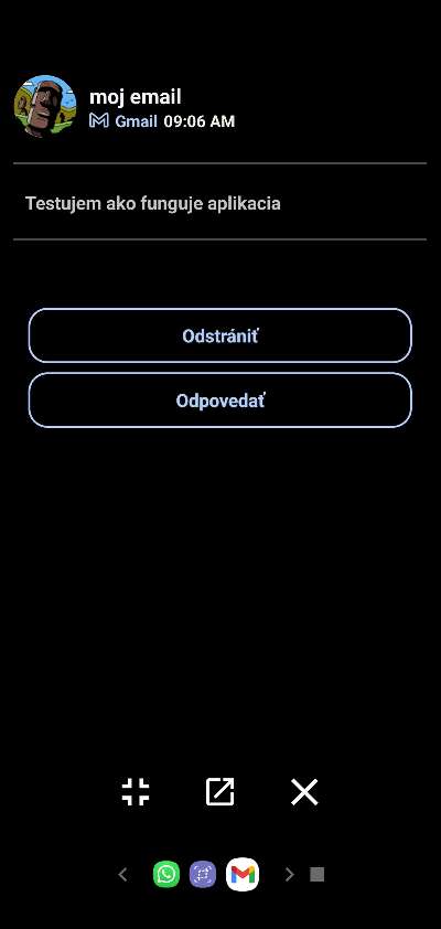 AOD Plus upozornenia na uzamknutej obrazovke_2