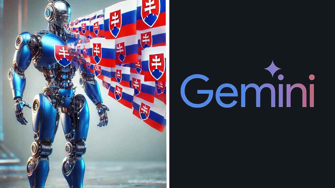 Google Gemini slovensky jazyk
