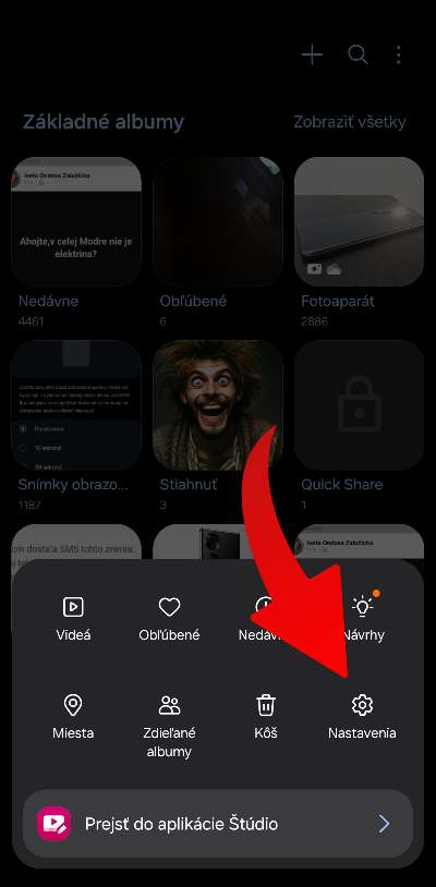 ako zablokovat album v aplikacii Galeria Samsung_1
