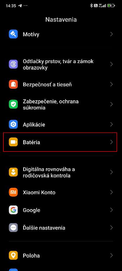 ako zapnut optimalizovane nabijanie pocas noci Xiaomi_1