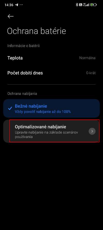 ako zapnut optimalizovane nabijanie pocas noci Xiaomi_3