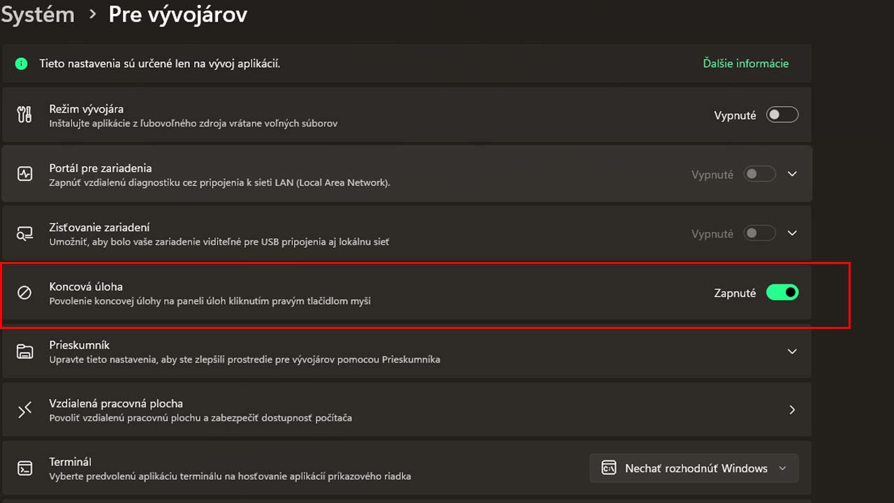 Windows 11 má tajného správcu úloh 