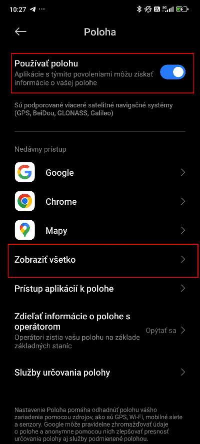 ktore aplikacie pristupuju k polohe smartfonu xiaomi navod_2