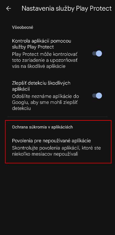 navod ako odhalit v androide aplikacie ktore nepouzivas krok_3
