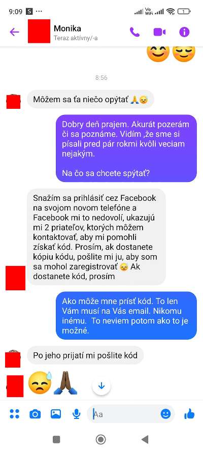 podvodna sprava v messengeri pokus o kradez uctu_1
