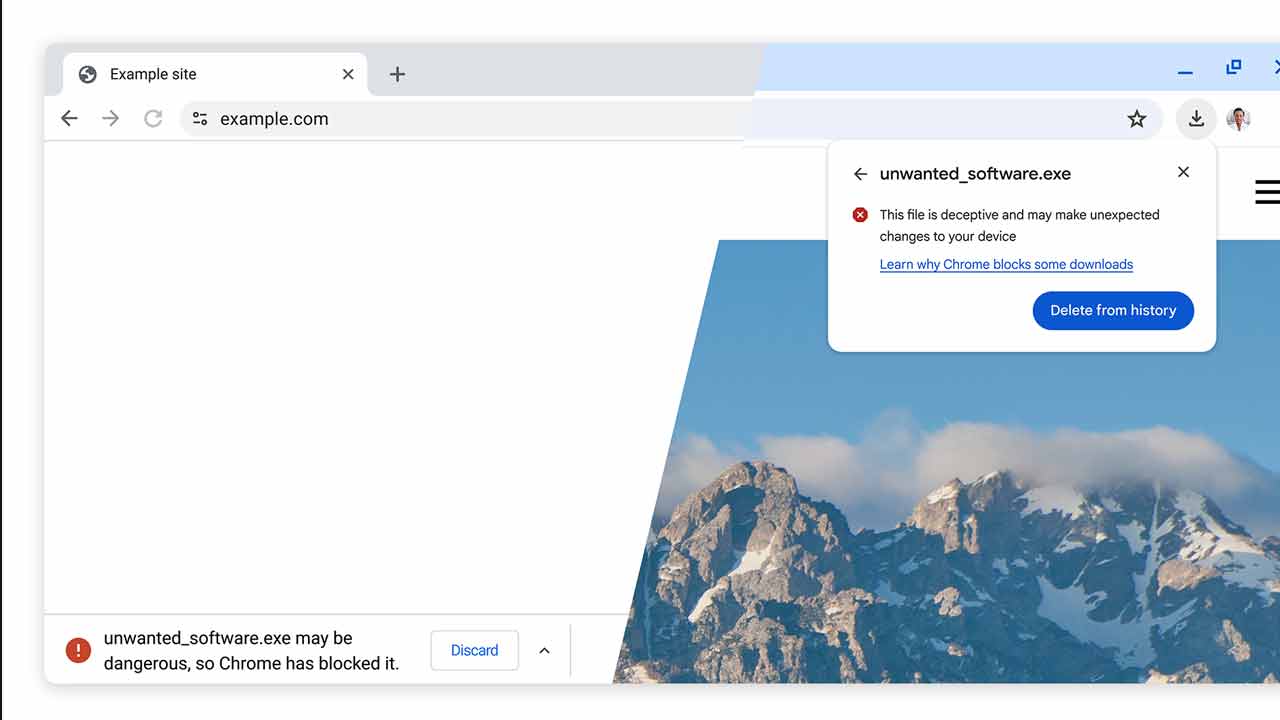 Google Chrome ti lepšie vysvetlí, prečo označil stiahnutý súbor ako škodlivý 