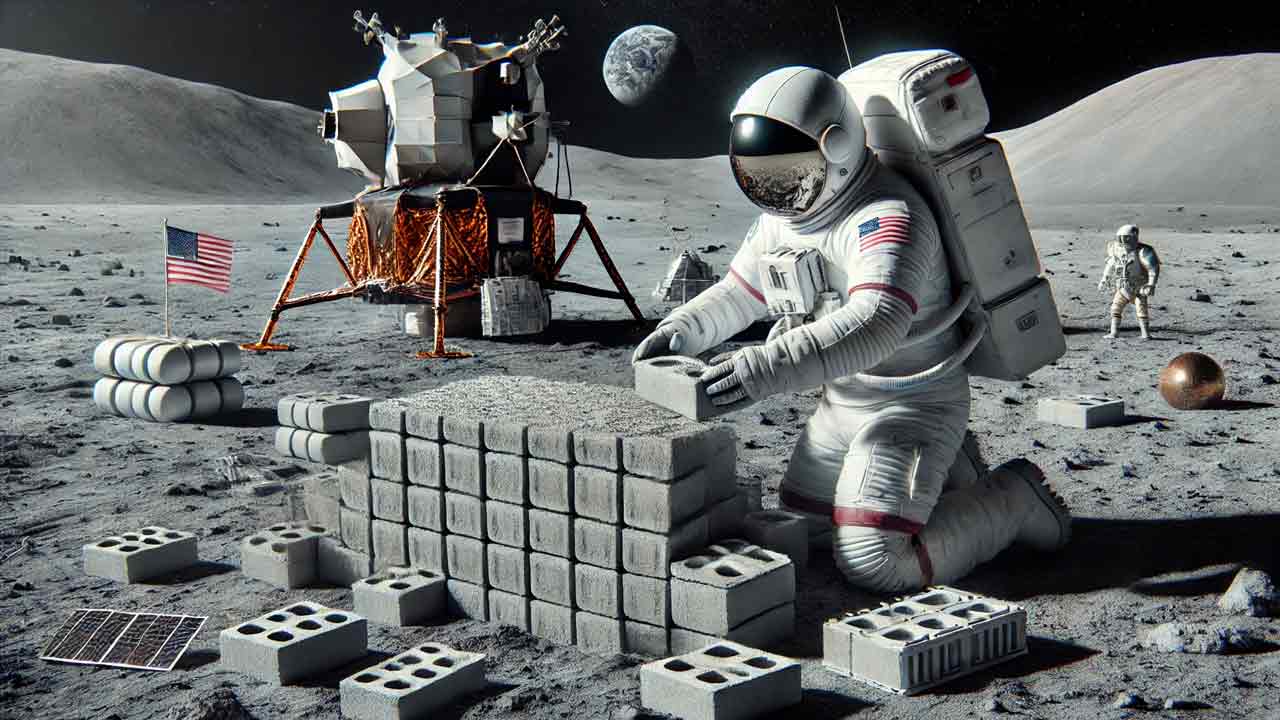 Výskumníci z ESA vytvorili LEGO vesmírne tehly, ktoré môžu slúžiť na stavbu lunárnej základne