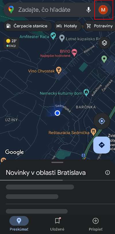 Google Mapy ako zapnut upozornenia na radary_1