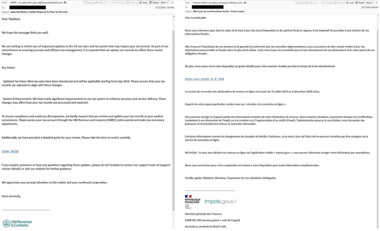 falosny email z danoveho uradu