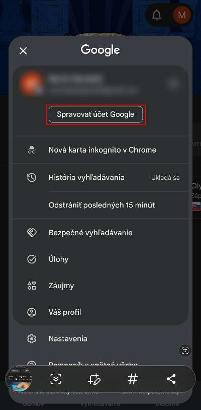 obmedzenie sledovania polohy Google v Android telefone navod_1