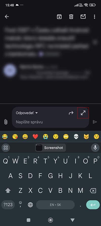 Google prináša do mobilnej aplikácie Gmail možnosť rýchlej odpovede