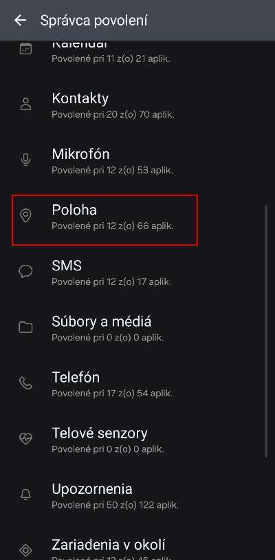 sledovanie polohy aplikacie android navod_3