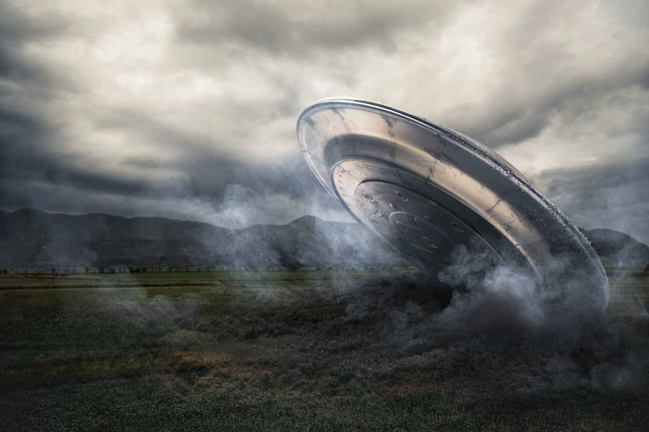 ufo lietajuci tanier