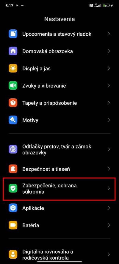 Ktore aplikacie pristupuju k citlivym povoleniam_navod_1