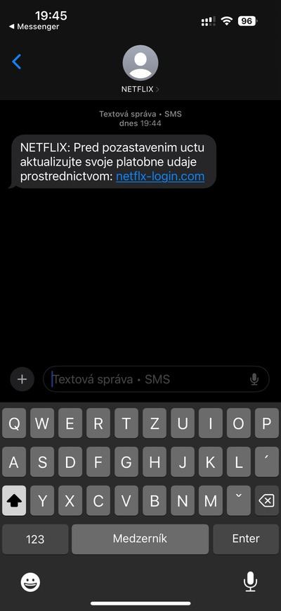 Podvodna SMS od Netflixu_1