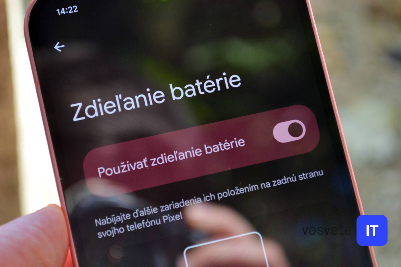 RECENZIA Google Pixel 9_zdielanie baterie