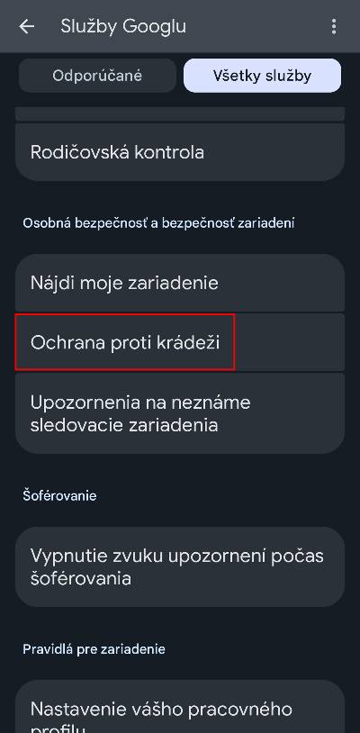 Samsung navod ako zapnut funkciu proti kradezi navod_3