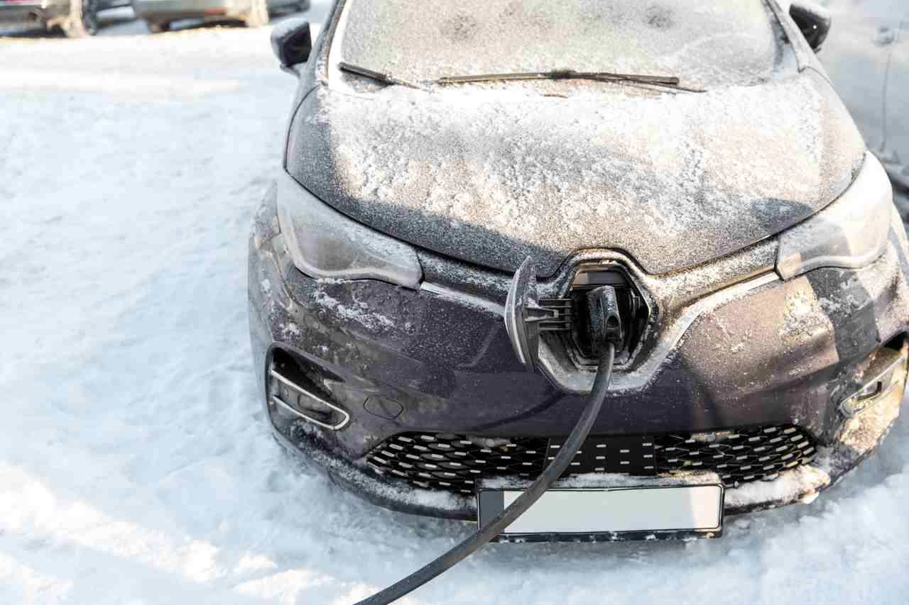 elektromobil spotreba auta pocas zimy