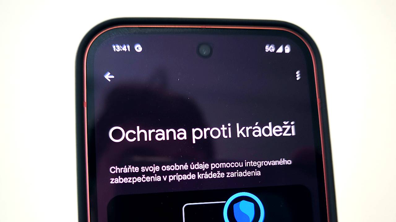 ochrana proti kradezi telefonu
