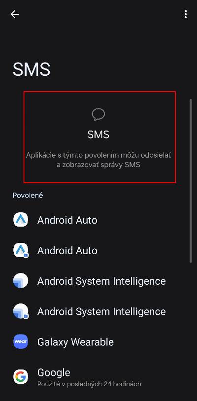 tieto aplikacie pristupuju k SMS spravam_povolenie pristup k SMS_4