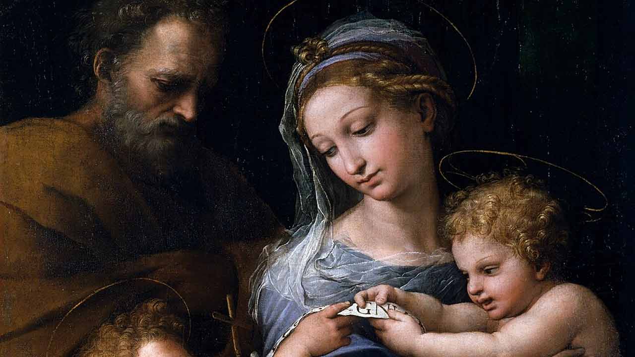 Známy renesančný obraz Madonna della Rosa nenamaľoval celý majster Raffael.