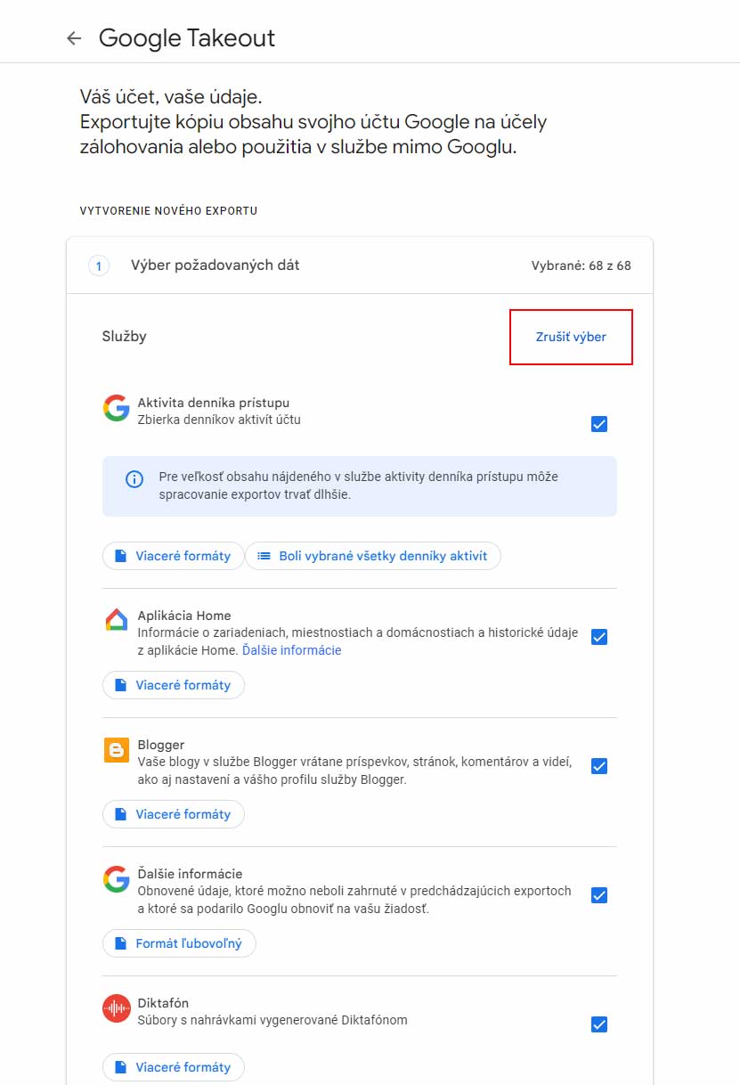 Ako rýchlo stiahnuť všetky fotky a videá z Google fotiek?