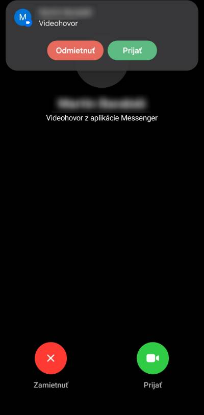 Messenger videohovor