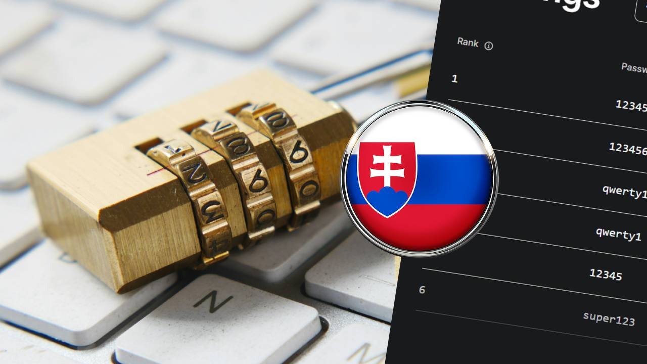 najpouzivanejsie hesla slovakov