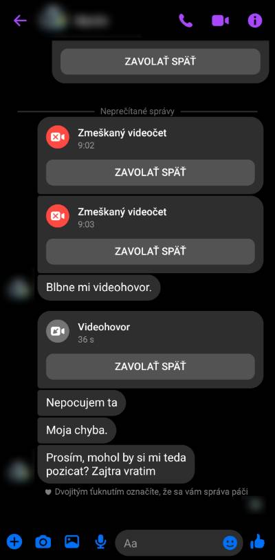 podvod sprava od priatela potrebuje peniaze