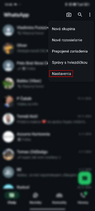 upozornenia na nove zariadenia kontaktu WhatsApp_1