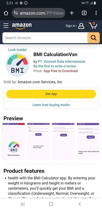 BMI CalculationVsn spyware