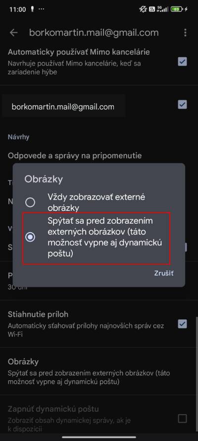 Gmail ako vypnut automaticke nacitanie obrazkov_4