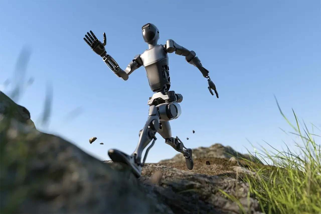 PUDU D9 humanoidny robot