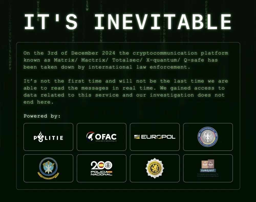 europol varovanie