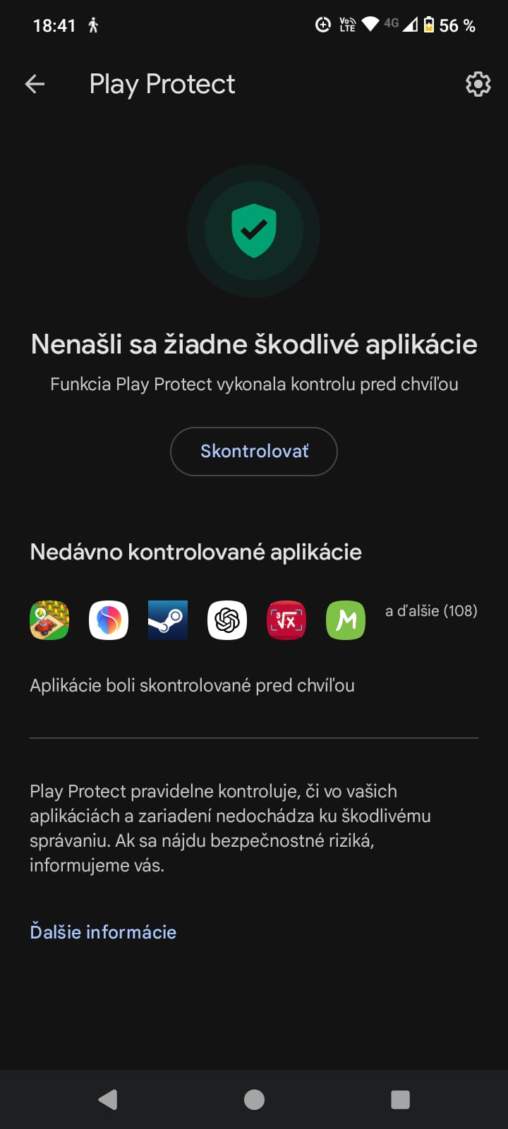 Google play protect, zabezpečenie pred škodlivými aplikáciami