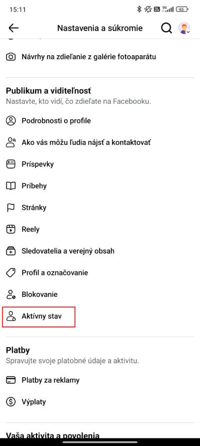 vypnutie online stavu facebook navod_3