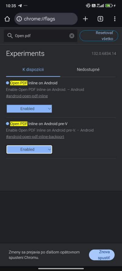 zapnutie funkcie nativnej podpory pdf pre chrome