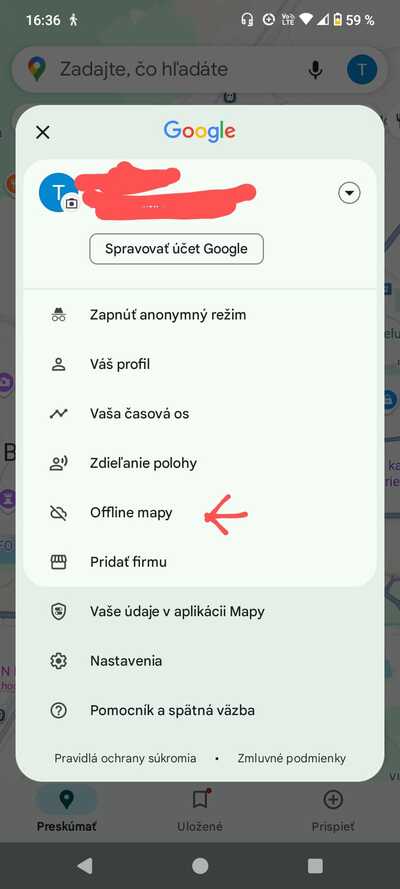ako stiahnuť off-line mapy