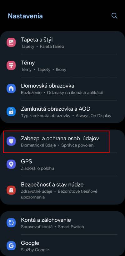 automaticke blokovanie instalovania neznamych aplikacii z neznameho zdroja android_1