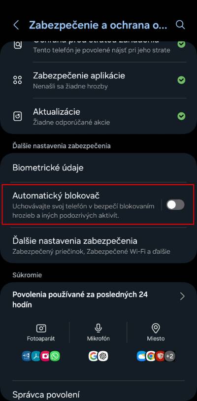 automaticke blokovanie instalovania neznamych aplikacii z neznameho zdroja android_2