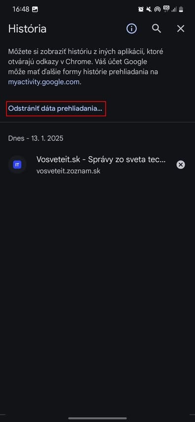 chrome nastavenia krok 3
