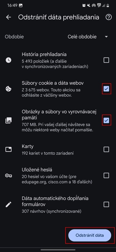 chrome nastavenia krok 4
