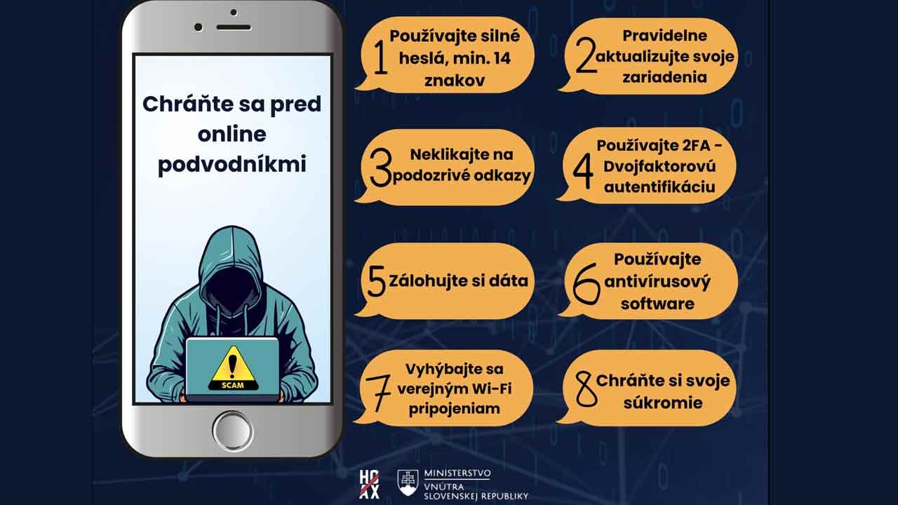Takto sa môžeš chrániť pred online podvodníkmi