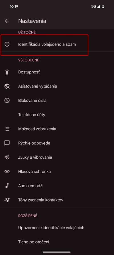 identifikacia spamu a volajuceho_1