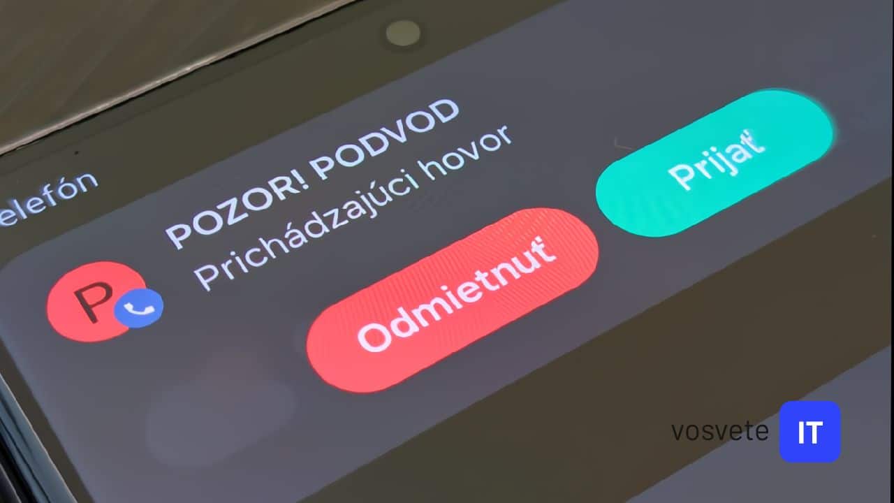 podvodny hovor ako zastavit